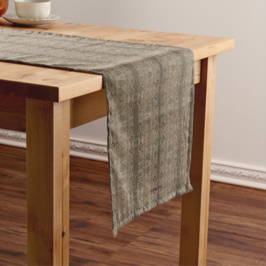 HAMbyWG Table Runner - Kleine proefontwerp Korte Tafelloper (Voorbeeld)
