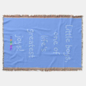 HAMbyWG - Throw Blanket - Little Boys Deken (Voorkant)