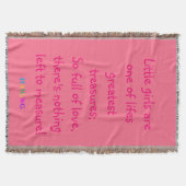 HAMbyWG - Throw Blanket - Little Girls.. Deken (Voorkant)