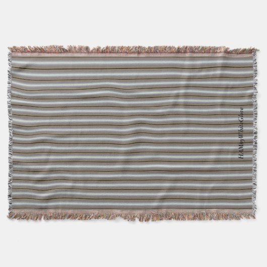 HAMbyWG - Throw Blanket - Stripes Deken (Voorkant)