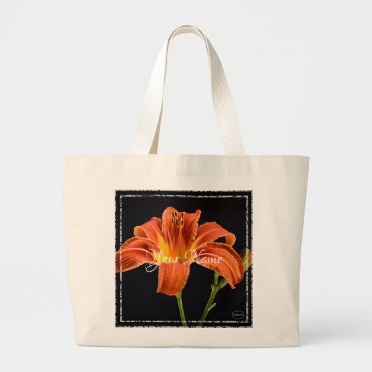 HAMbyWG Tiger Lily Grote Tote Bag (Voorkant)