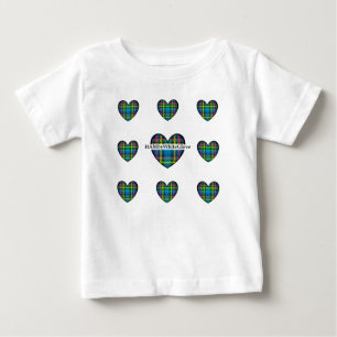 HAMbyWG Toddler Ruffle T-shirt - Pset Heart w/Logo