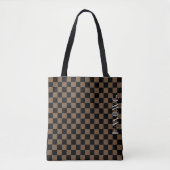 HAMbyWG - Tote Tas - Geruit Design (Voorkant)