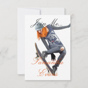 HAMbyWG - Uitnodiging - Skateboarder