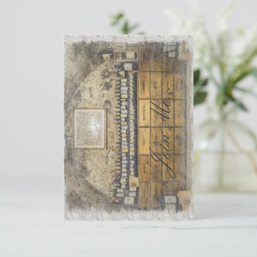 HAMbyWG - Uitnodiging - Wijnkelder (Staand voorkant)