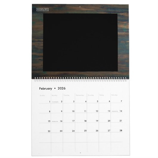 HAMbyWG-uurafschrijvingskalender Kalender (Feb 2026)