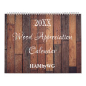 HAMbyWG-uurafschrijvingskalender Kalender (Hoes)