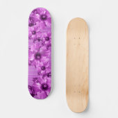HAMbyWG Violet Hibiscus Skateboard (Voorkant)
