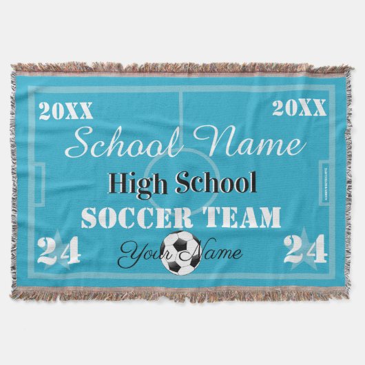 HAMbyWG -  voetbal Deken (Voorkant)