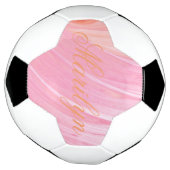 HAMbyWG - Voetbal - Roze wervelkolom (Gedraaid)