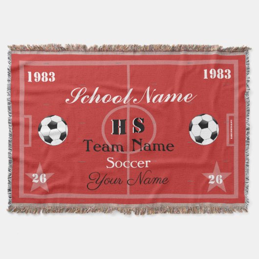 HAMbyWG-voetbalteam Deken (Voorkant)