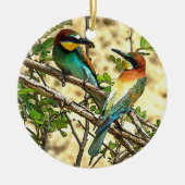 HAMbyWG - vogels Keramisch Ornament (Voorkant)