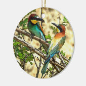 HAMbyWG - vogels Keramisch Ornament (Links)