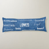 HAMbyWG - Vriend Thema, Verstoorde blik Lichaamskussen (Achterkant)