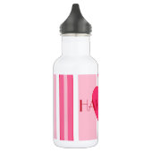 HAMbyWG - Waterfles (18 oz), Roze hart/P/Wh Waterfles (Links)