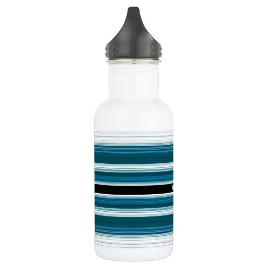 HAMbyWG - Waterflesje - Aqua & White Waterfles (Links)