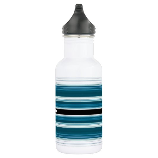 HAMbyWG - Waterflesje - Aqua & White Waterfles (Rechts)