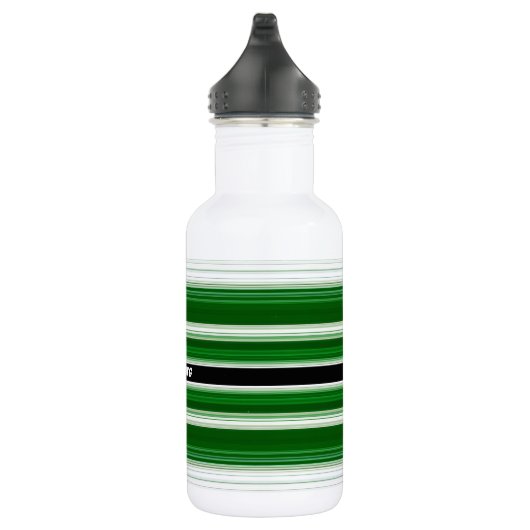 HAMbyWG - Waterflesje - groen en wit Waterfles (Rechts)