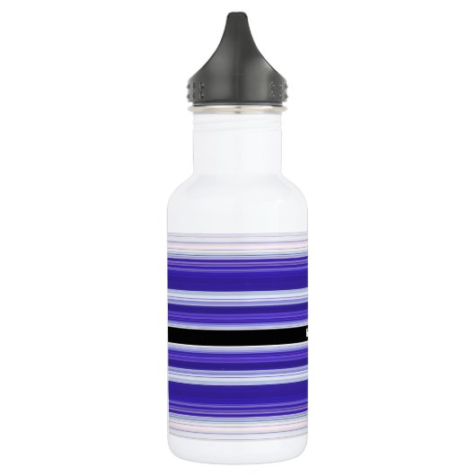 HAMbyWG - Waterflesje - Paars en wit Waterfles (Links)