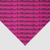 HAMbyWG - Weefselpapier - Logo voor hot-roze handt Tissuepapier (Detail)