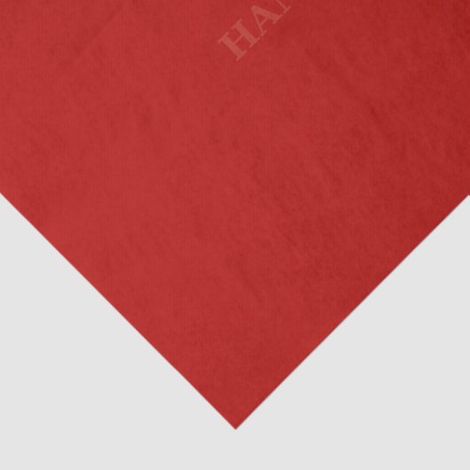 HAMbyWG - Weefselpapier - Roodbaard Tissuepapier (Detail)