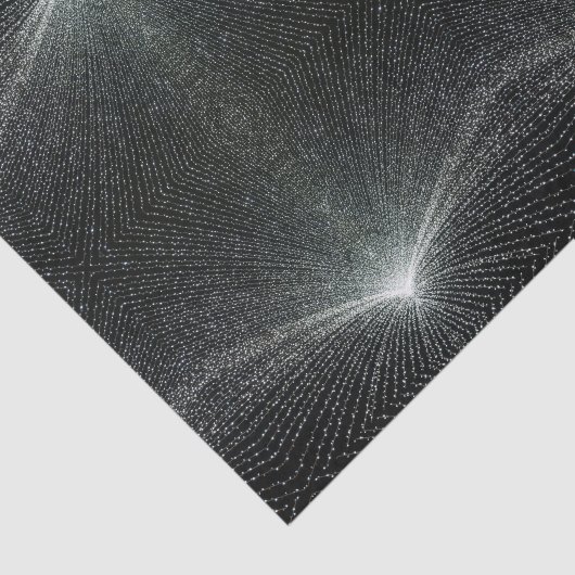 HAMbyWG - Weefselpapier - zwart met licht Tissuepapier (Detail)