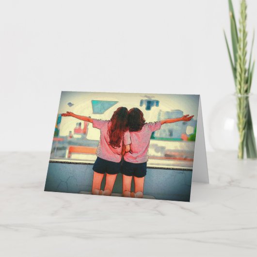 HAMbyWG - Wenskaart - vriendschap Kaart (Voorkant)