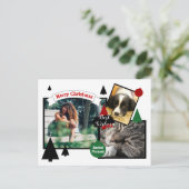 HAMbyWG Whimsy Kaart voor Kerstmis (Staand voorkant)