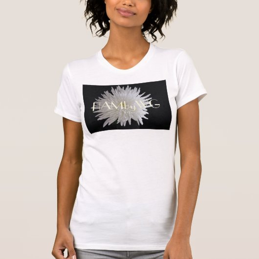 HAMbyWG Whit Dahlia T-shirt (Voorkant)