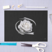 HAMbyWG White Rose - Tissuepapier (Craft)