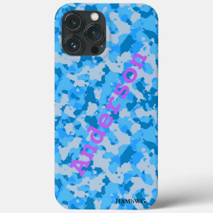 HAMbyWG Xtreme Phone Case - Blue Camouflage