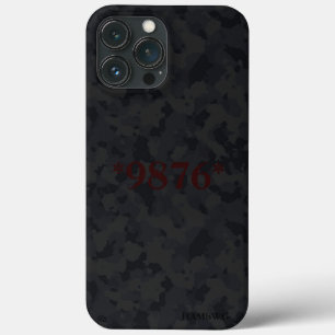 HAMbyWG Xtreme-telefoontas - Black Camouflage Case-Mate iPhone Case