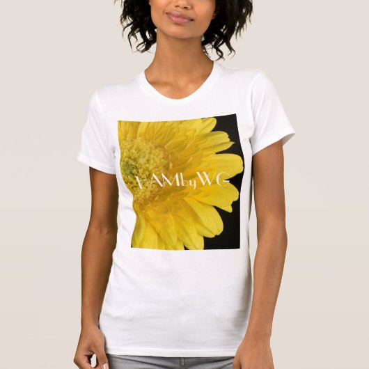 HAMbyWG Yellow Gerber Daisies T-shirt (Voorkant)