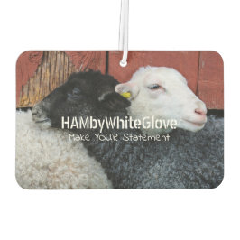 HAMbyWG - Zwarte en witte schapen Luchtverfrisser