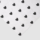 HAMbyWG - Zwarte harten - Tissuepapier (Detail)