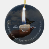 HAMbyWhiteGlove Candle Butterfly Ornament (Voorkant)