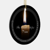 HAMbyWhiteGlove Candle Tribute Ornament (Rechts)