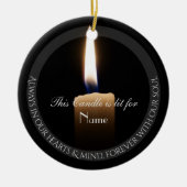 HAMbyWhiteGlove Candle Tribute Ornament (Voorkant)