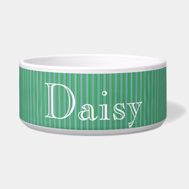 HAMbyWhiteGlove - Dog food Bowl - Fine Spearmint Voerbakje (Voorkant)