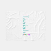 HAMbyWhiteGlove - Fleece Deken - Caslon Lettertype (Voorkant (Horizontaal))