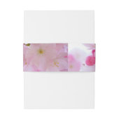 HAMbyWhiteGlove Invitation Band - Japanse Cherry Uitnodigingen Wikkel (Achterkant Voorbeeld)