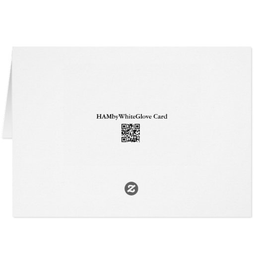 HAMbyWhiteGlove - Kaart - Bride & Groom in Sneaker (Achterkant Horizontaal)