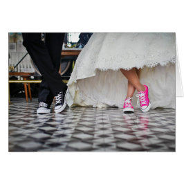 HAMbyWhiteGlove - Kaart - Bride & Groom in Sneaker
