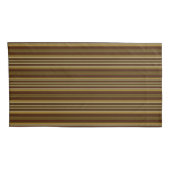 HAMbyWhiteGlove - Pillow Hoesjes - Amber Stripe Kussensloop (Achterkant-Rechts)
