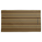 HAMbyWhiteGlove - Pillow Hoesjes - Amber Stripe Kussensloop (Voorkant-Rechts)