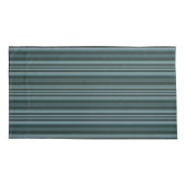 HAMbyWhiteGlove - Pillow Hoesjes - Blauwgroen Stri Kussensloop (Achterkant-Links)