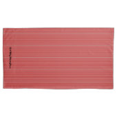 HAMbyWhiteGlove - Pillow Hoesjes - Red Mix Fine Kussensloop (Voorkant-Links)
