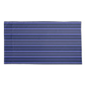 HAMbyWhiteGlove - Pillow Hoesjes - Sapphire Stripe Kussensloop (Achterkant-Links)