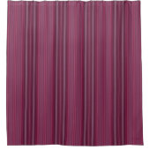 HAMbyWhiteGlove Shower Curtain - Ruby Stripe Douchegordijn (Voorkant)