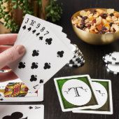 HAMbyWhiteGlove - Spelkaarten - groen Pokerkaarten (Insitu)